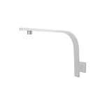 Dusk High Rise Shower Arm Matte White Dusk High Rise Shower Arm Matte White